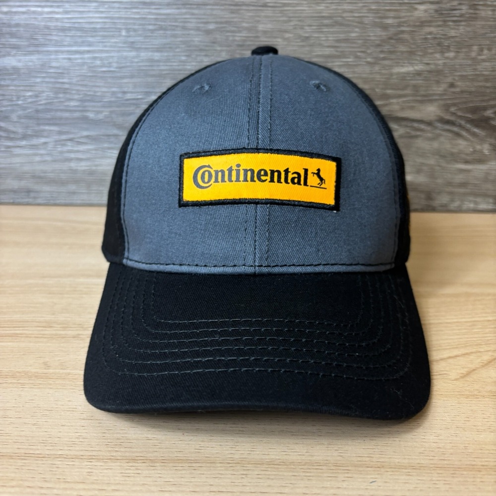 Continental Hat‎ Cap Snap Back Gray Tires Racing One Size Adjustable